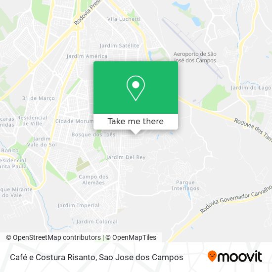 Café e Costura Risanto map