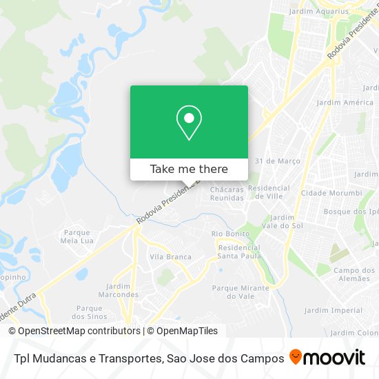 Tpl Mudancas e Transportes map