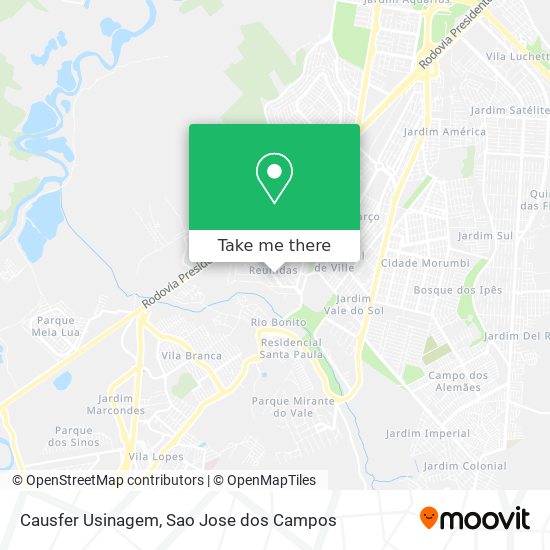 Causfer Usinagem map