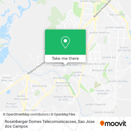Rosenberger Domex Telecomunicacoes map