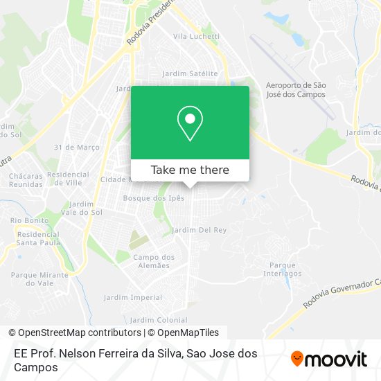 EE Prof. Nelson Ferreira da Silva map