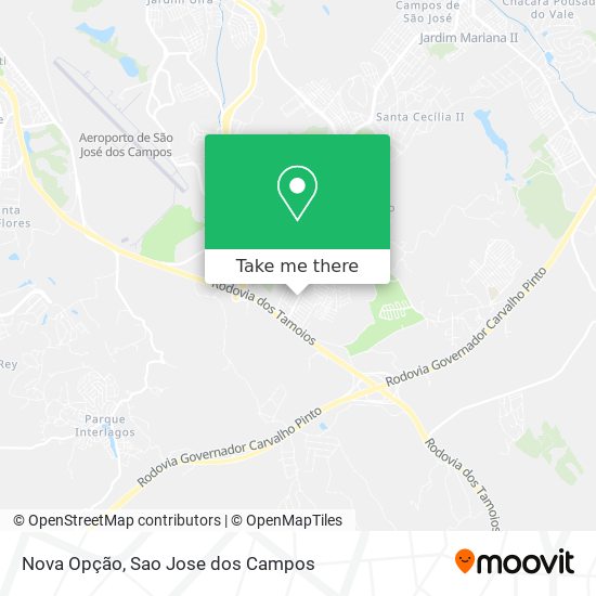 Nova Opção map