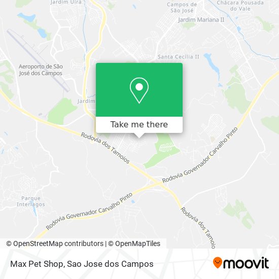Max Pet Shop map