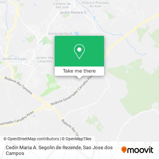 Cedin Maria A. Segolin de Rezende map