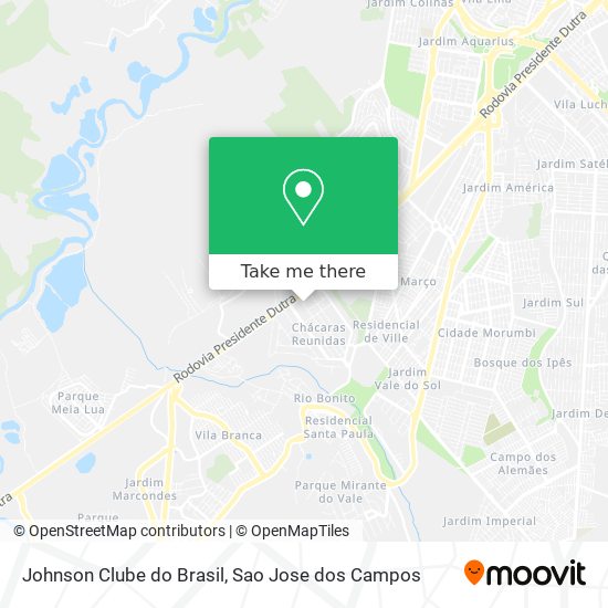 Johnson Clube do Brasil map