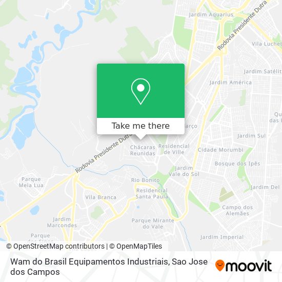 Wam do Brasil Equipamentos Industriais map