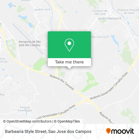 Barbearia Style Street map