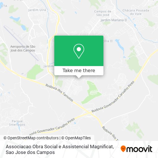 Associacao Obra Social e Assistencial Magnificat map