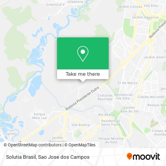 Solutia Brasil map