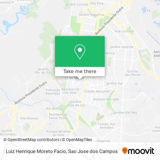 Luiz Henrique Moreto Facio map