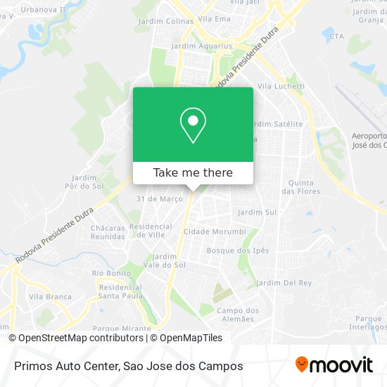 Primos Auto Center map