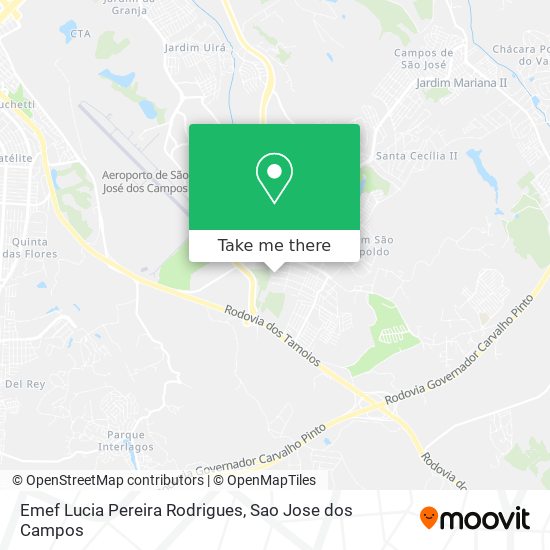 Emef Lucia Pereira Rodrigues map