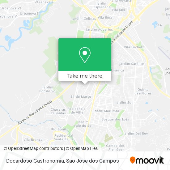 Docardoso Gastronomia map