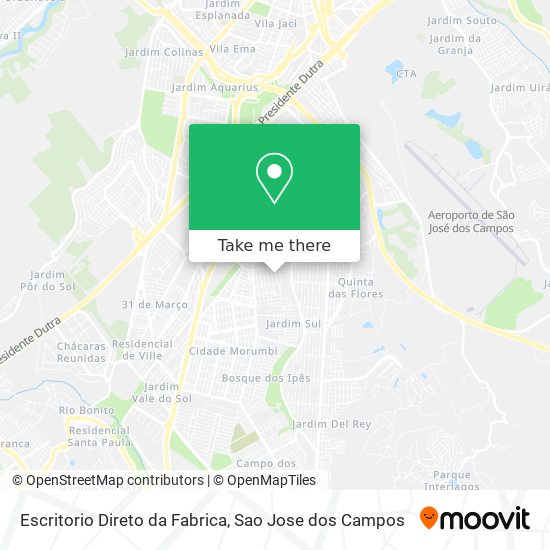 Escritorio Direto da Fabrica map