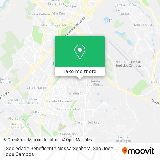Sociedade Beneficente Nossa Senhora map