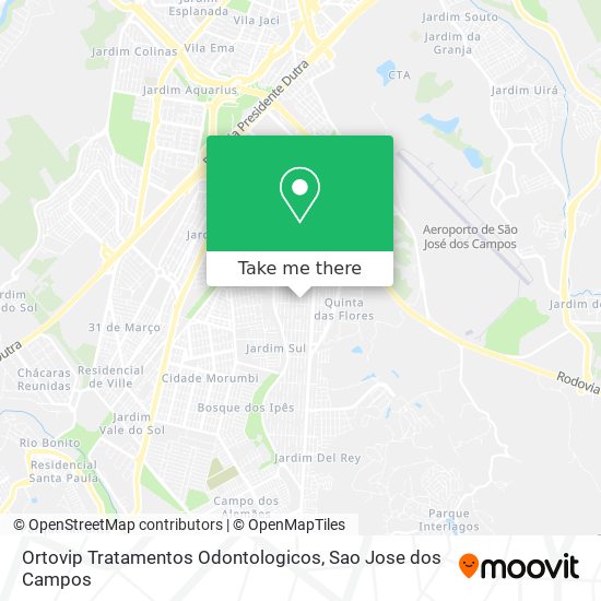 Ortovip Tratamentos Odontologicos map