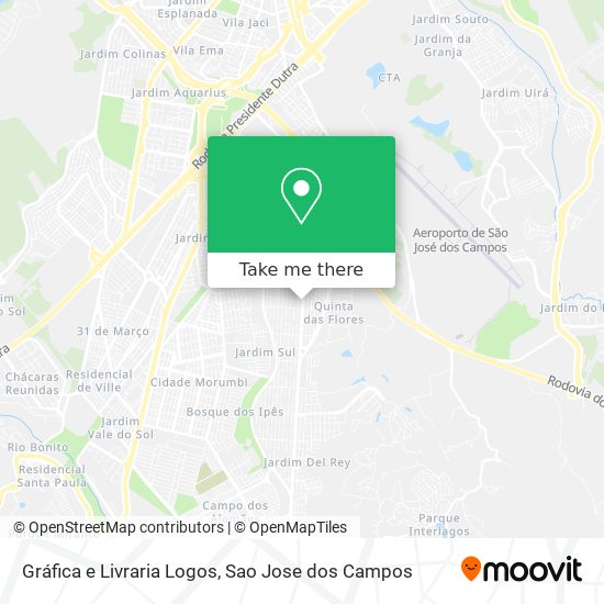 Gráfica e Livraria Logos map