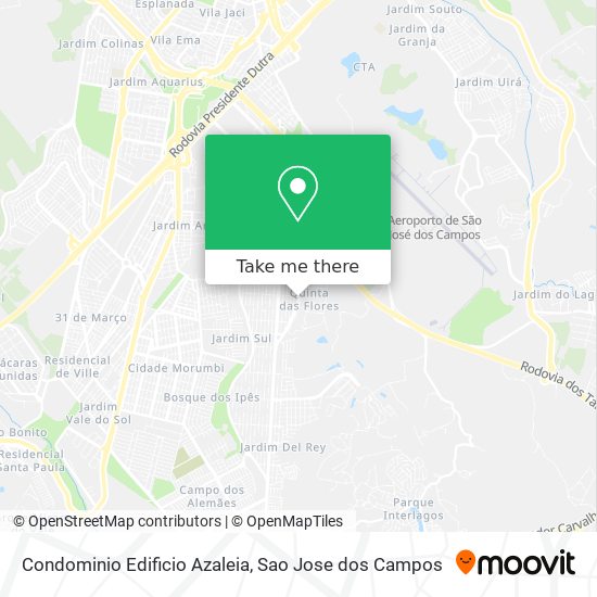 Condominio Edificio Azaleia map