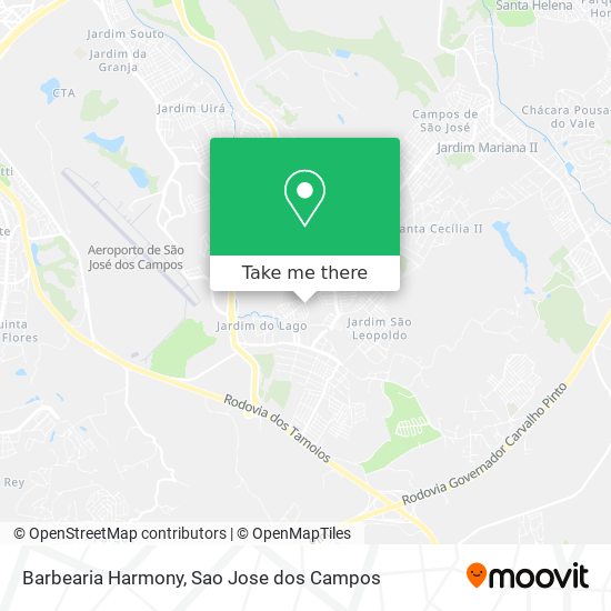 Barbearia Harmony map