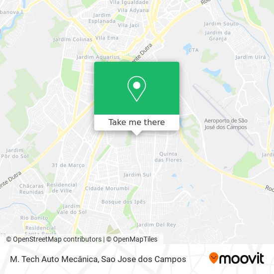 M. Tech Auto Mecânica map