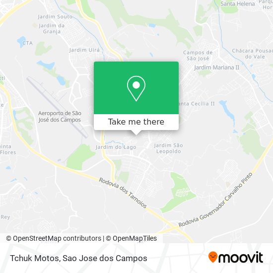Tchuk Motos map