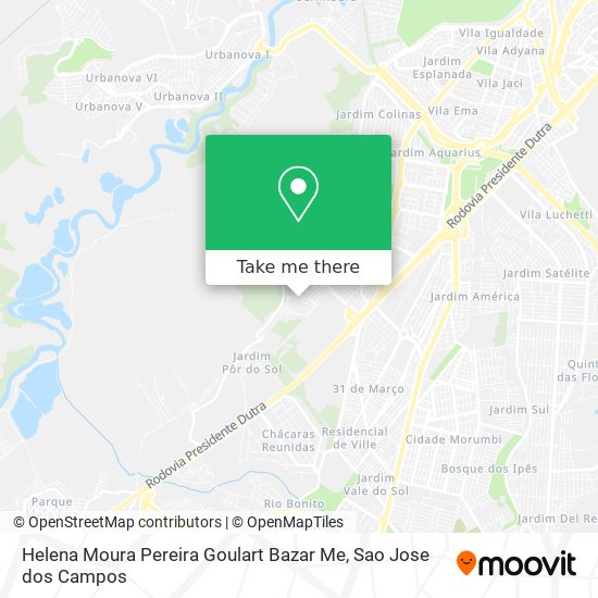 Helena Moura Pereira Goulart Bazar Me map