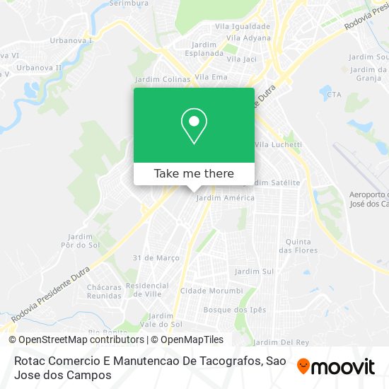 Rotac Comercio E Manutencao De Tacografos map