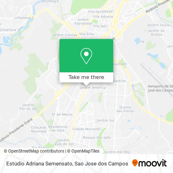 Estúdio Adriana Semensato map