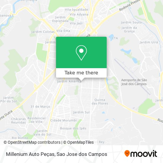 Millenium Auto Peças map