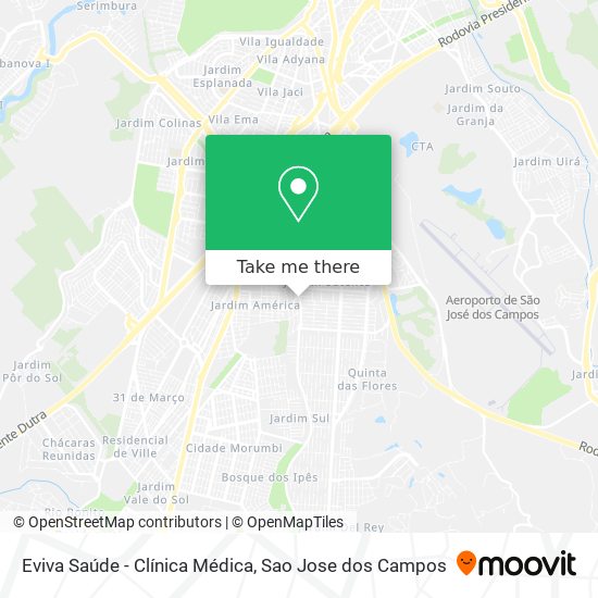 Eviva Saúde - Clínica Médica map