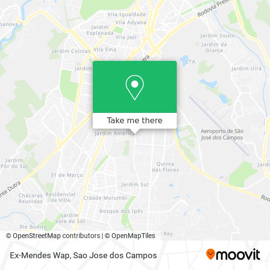 Ex-Mendes Wap map