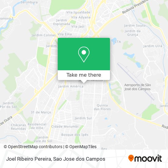 Joel Ribeiro Pereira map