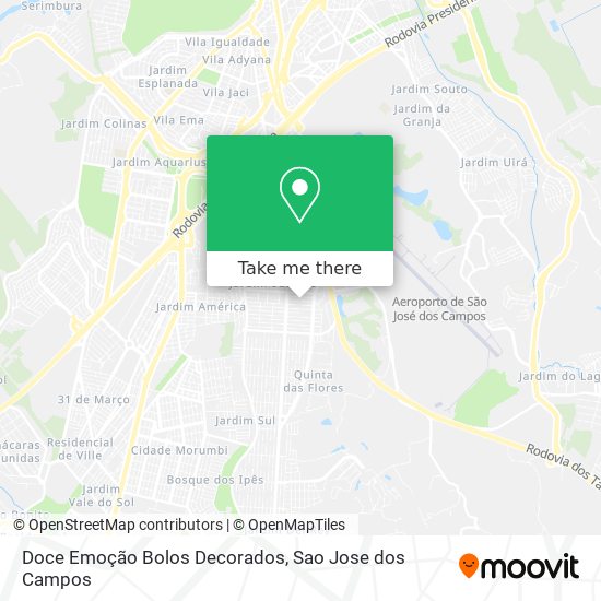 Doce Emoção Bolos Decorados map