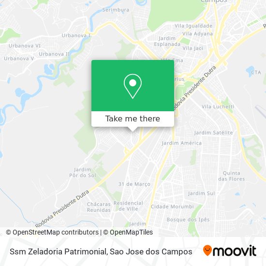 Ssm Zeladoria Patrimonial map