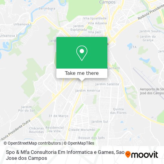 Mapa Spo & Mfa Consultoria Em Informatica e Games