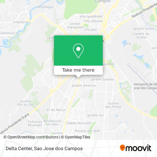 Delta Center map