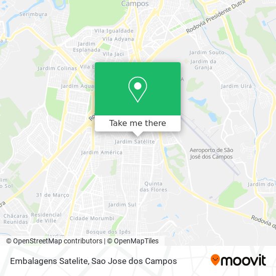 Embalagens Satelite map