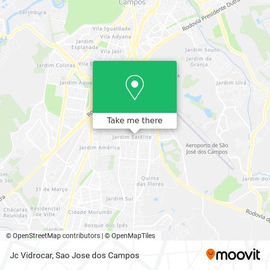 Jc Vidrocar map