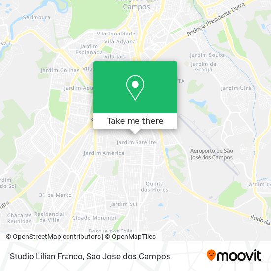 Studio Lilian Franco map