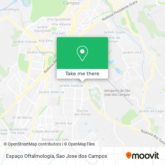 Espaço Oftalmología map