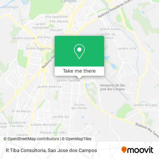 R Tiba Consultoria map