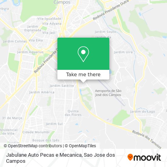 Jabulane Auto Pecas e Mecanica map