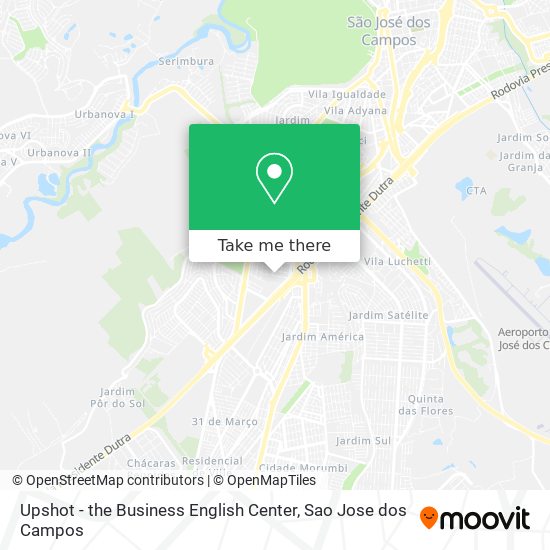 Upshot - the Business English Center map