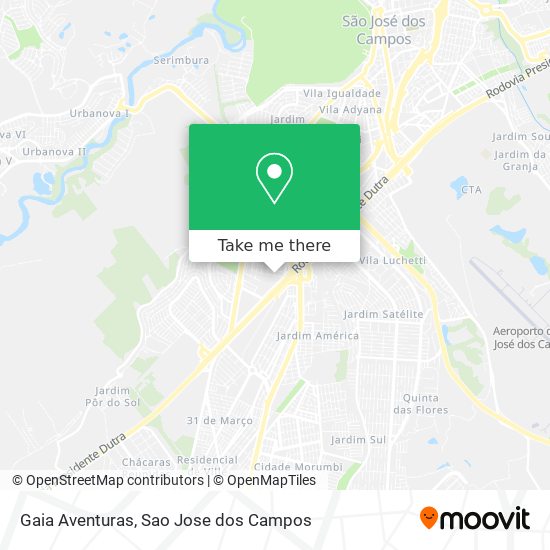 Gaia Aventuras map