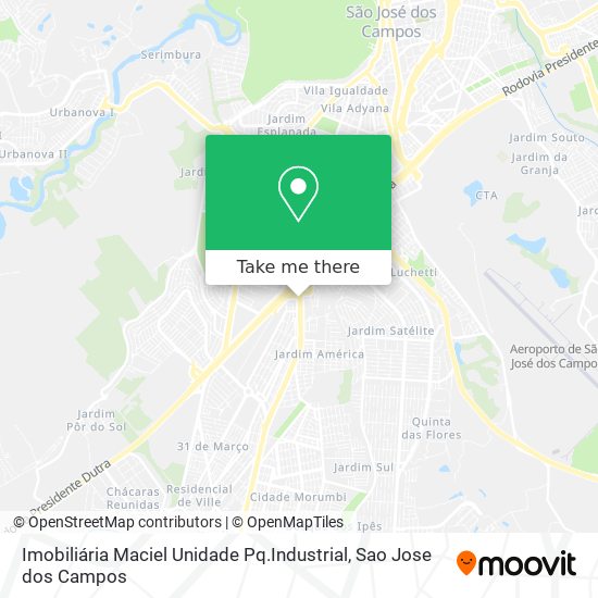 Imobiliária Maciel Unidade Pq.Industrial map