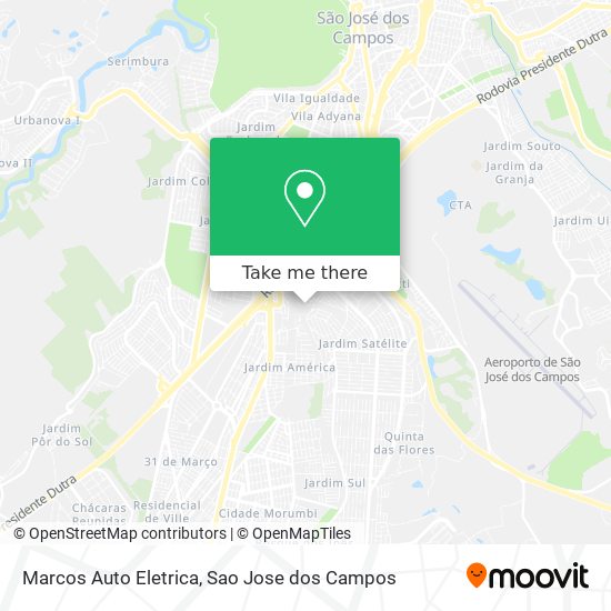 Mapa Marcos Auto Eletrica