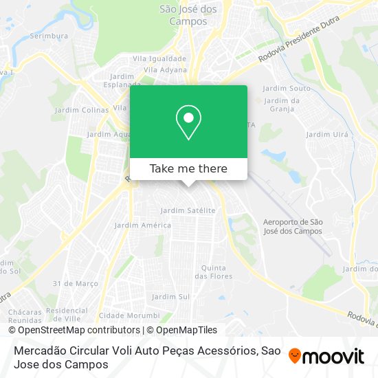 Mercadão Circular Voli Auto Peças Acessórios map