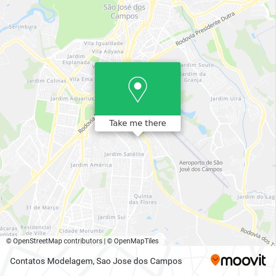 Contatos Modelagem map