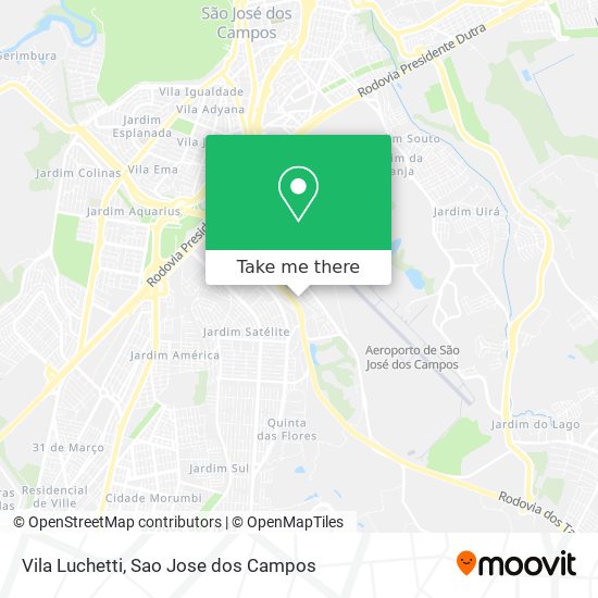 Vila Luchetti map
