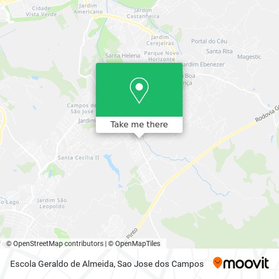 Escola Geraldo de Almeida map